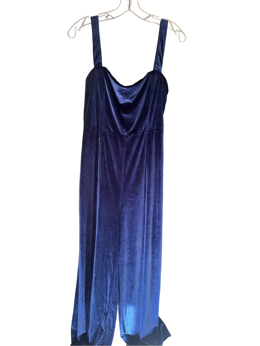 Petal Pup Velvet Cowl Neck Pant Dress